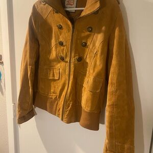 Brown suede (leather) Jacket